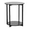 Household Essentials Jamestown 24" Round End Table